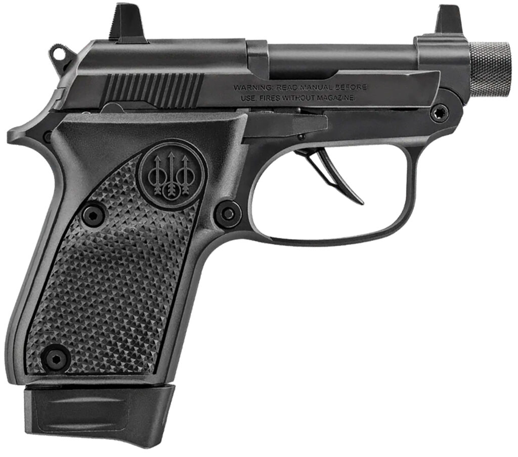 Beretta 20X Bobcat, .22 LR Pistol, 2.8" Threaded Barrel, Black, 8+1 Capacity