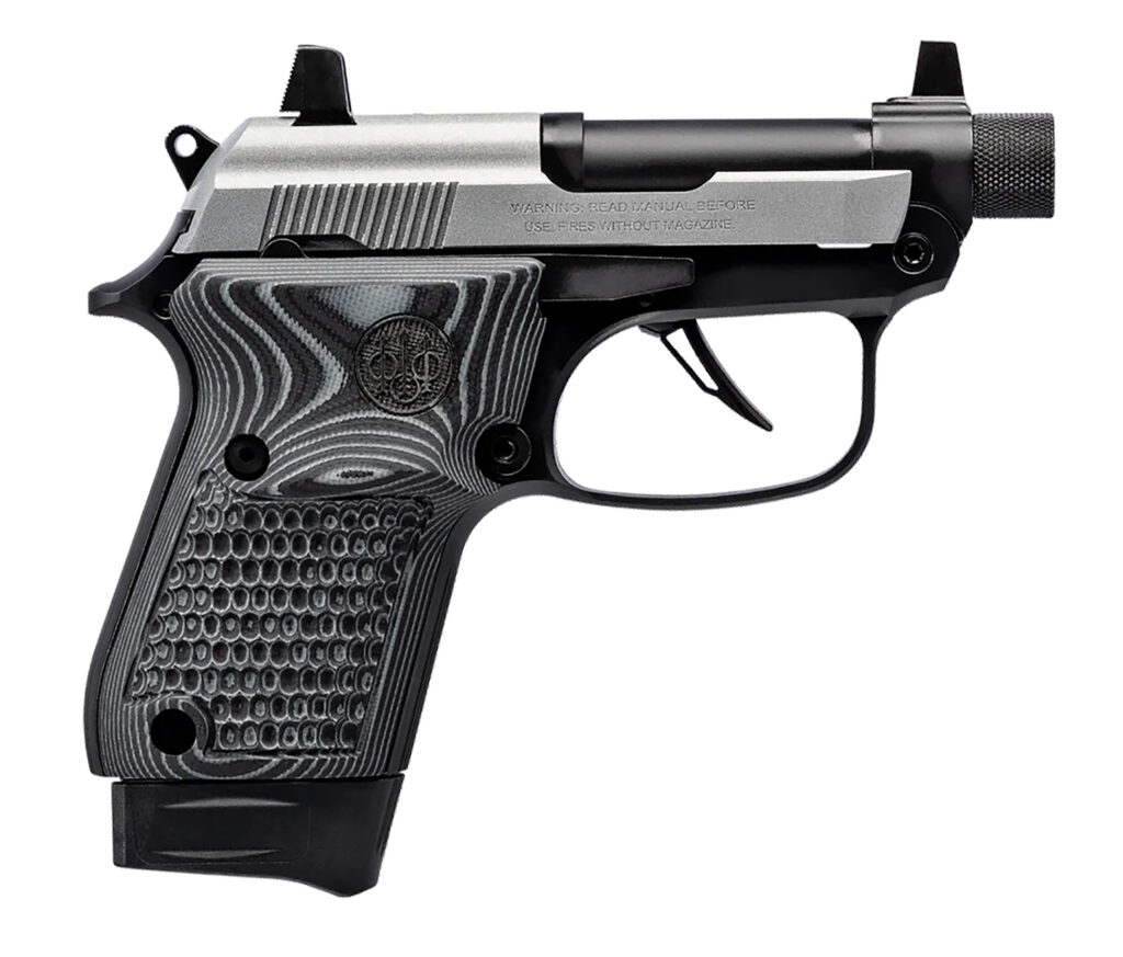 Beretta 20X Bobcat Bug Out Bag, .22 LR Pistol, 2.8" Threaded Barrel, Black, 8+1 Capacity