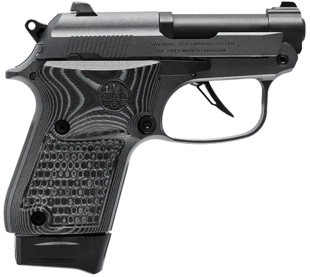 Beretta 20X Bobcat You're On Your Own, .22 LR Pistol, 2.4" Barrel, Black Frame/Silver Slide, 8+1 Capacity
