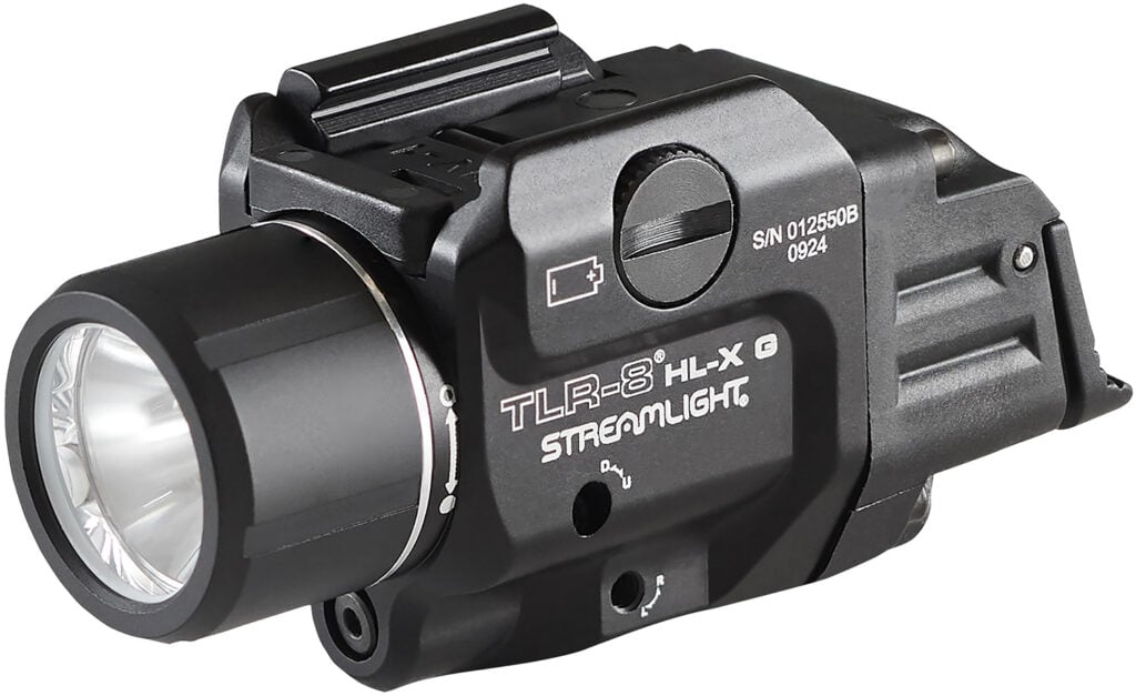 Streamlight TLR-8 HL-X G USB Black LED Tactical Weapon Light with Green Laser