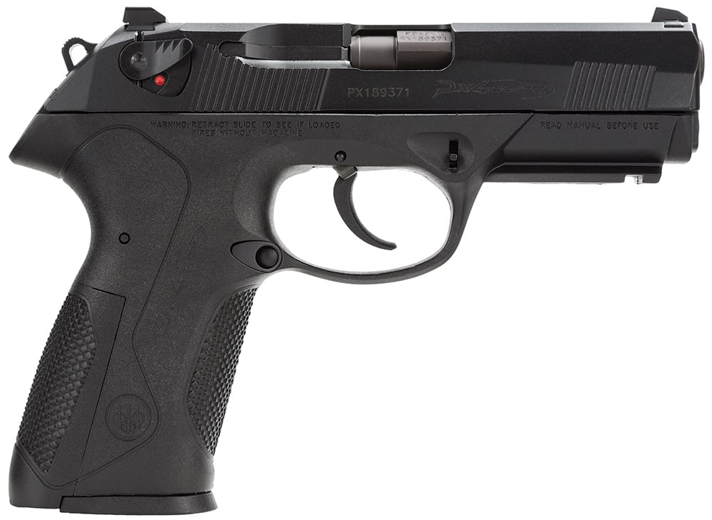 Beretta Px4 Storm Full Size, 9mm Luger Pistol, 4" Barrel, Black, 10+1 Capacity