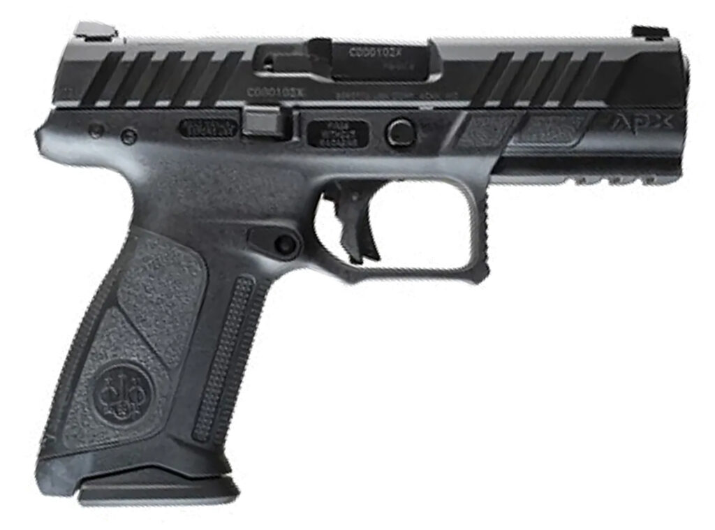 Beretta APX A1 Full Size, 9mm Luger Pistol, 4.25" Barrel, Black, Optics Ready, 17+1 Capacity