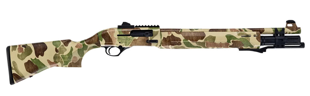 Beretta A300 Ultima Patrol, 12 Gauge Semi-Automatic Shotgun, 19.1" Barrel, 3" Chamber, Frog Skin Camo Stock, 7+1 Capacity