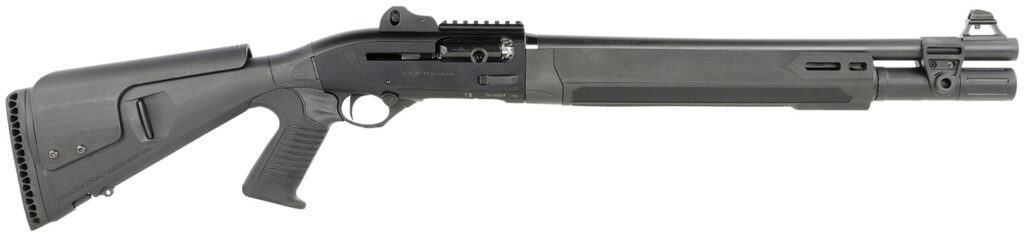 Beretta 1301 Tactical C Mod 2, 12 Gauge Semi-Automatic Shotgun, 18.5" Barrel, 3" Chamber, Black Pistol Grip Stock, 7+1 Capacity