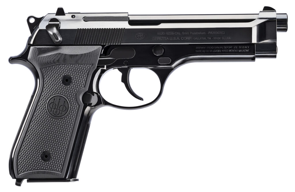 Beretta 92SB Reproduction, 9mm Luger Pistol, 4.9" Barrel, Polished Anodized, 15+1 Capacity
