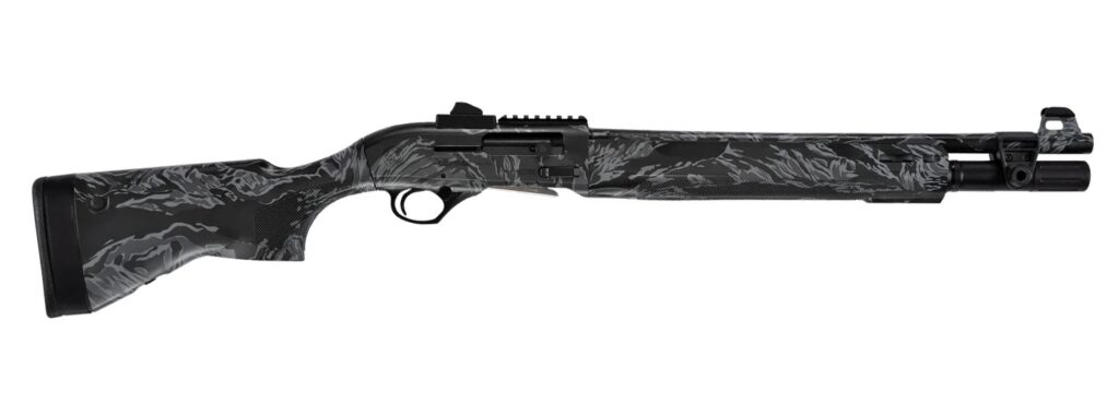 Beretta A300 Ultima Patrol, 20 Gauge Semi-Automatic Shotgun, 19.1" Barrel, 3" Chamber, Tiger Stripe Synthetic Stock, 7+1 Capacity