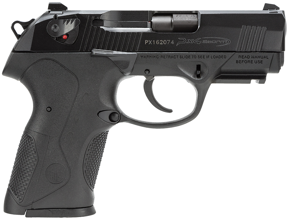 Beretta Px4 Storm Compact, 9mm Luger Pistol, 3.27" Barrel, Black, 10+1 Capacity