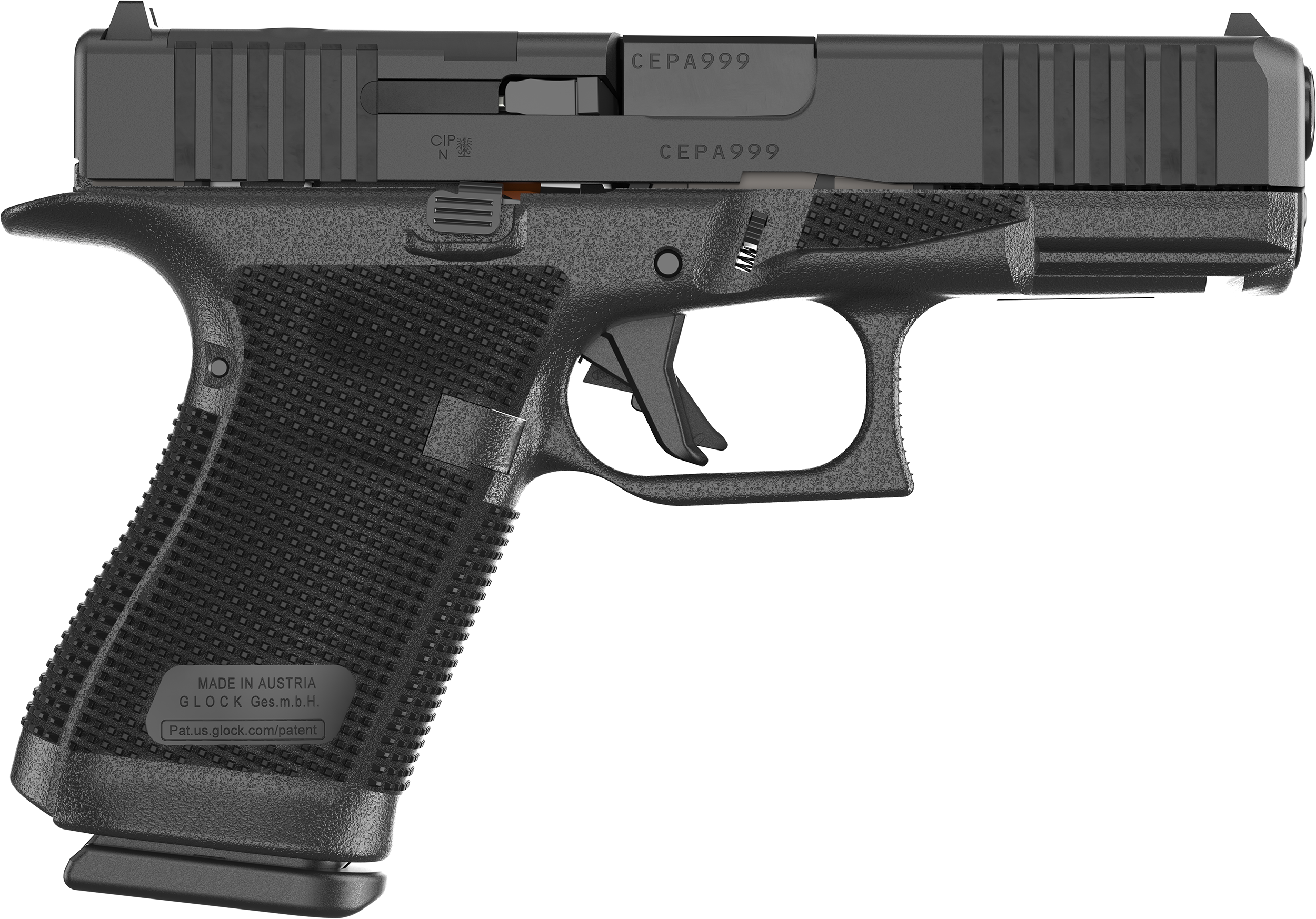 Glock 19 Gen 6 compact 9mm pistol